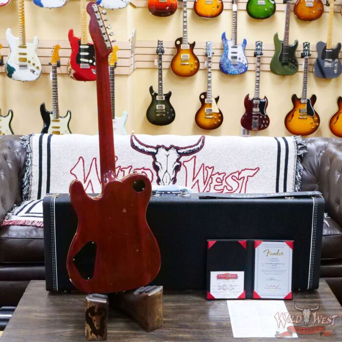 Fender Custom Shop Ron Thorn Masterbuilt La Paloma Kalamazoo Telecaster Faded Cherry Sunburst - Image 9