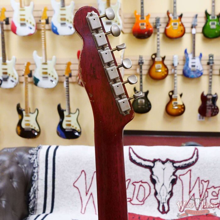 Fender Custom Shop Ron Thorn Masterbuilt La Paloma Kalamazoo Telecaster Faded Cherry Sunburst - Image 10
