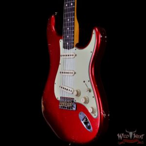 Fender Custom Shop Ron Thorn Masterbuilt 1960 Stratocaster Reverse Headstock Josefina Hand-Wound Pickups Relic Candy Apple Red - Image 2
