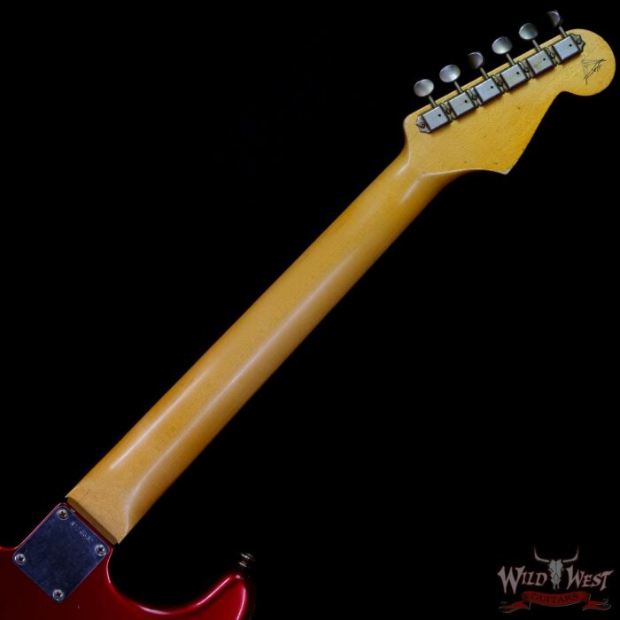 Fender Custom Shop Ron Thorn Masterbuilt 1960 Stratocaster Reverse Headstock Josefina Hand-Wound Pickups Relic Candy Apple Red - Image 5