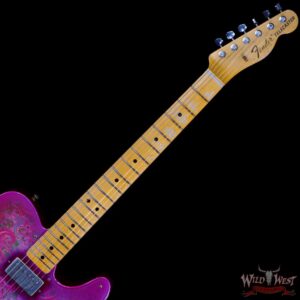 Fender Custom Shop Ron Thorn Masterbuilt 1968 Telecaster HS Hand-Wound Pickup Relic Pink Paisley - Image 4