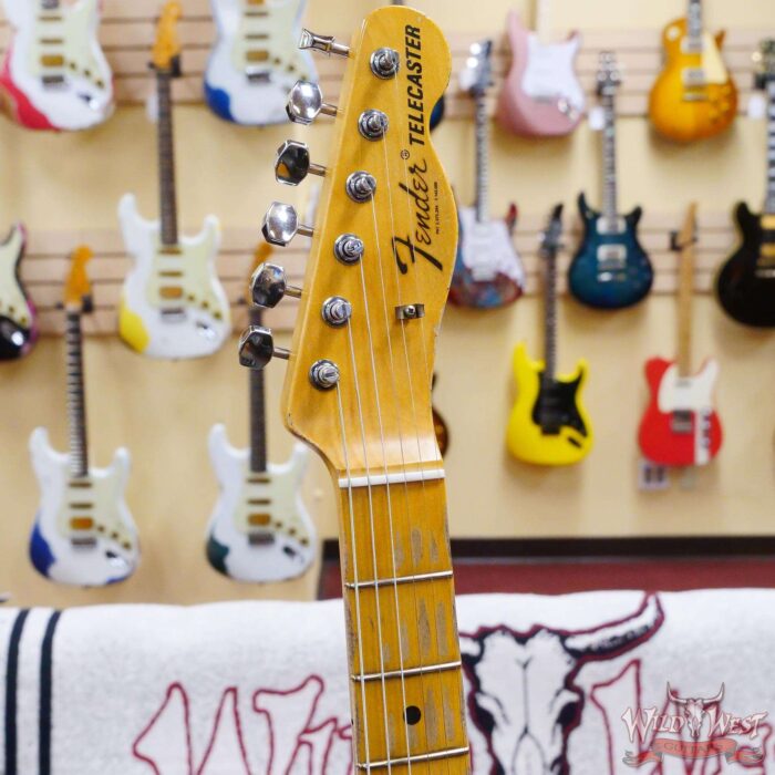 Fender Custom Shop Ron Thorn Masterbuilt 1968 Telecaster Maple Fingerboard Relic Black Paisley - Image 7