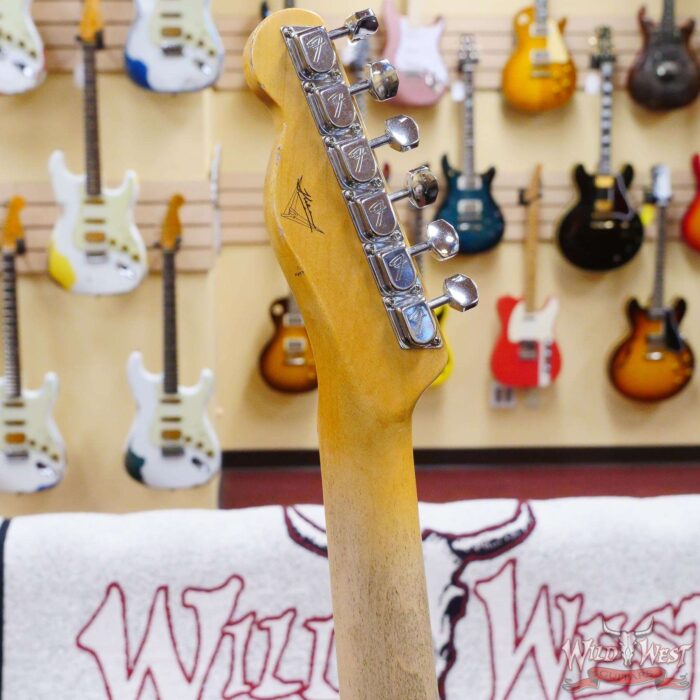 Fender Custom Shop Ron Thorn Masterbuilt 1968 Telecaster Maple Fingerboard Relic Black Paisley - Image 12