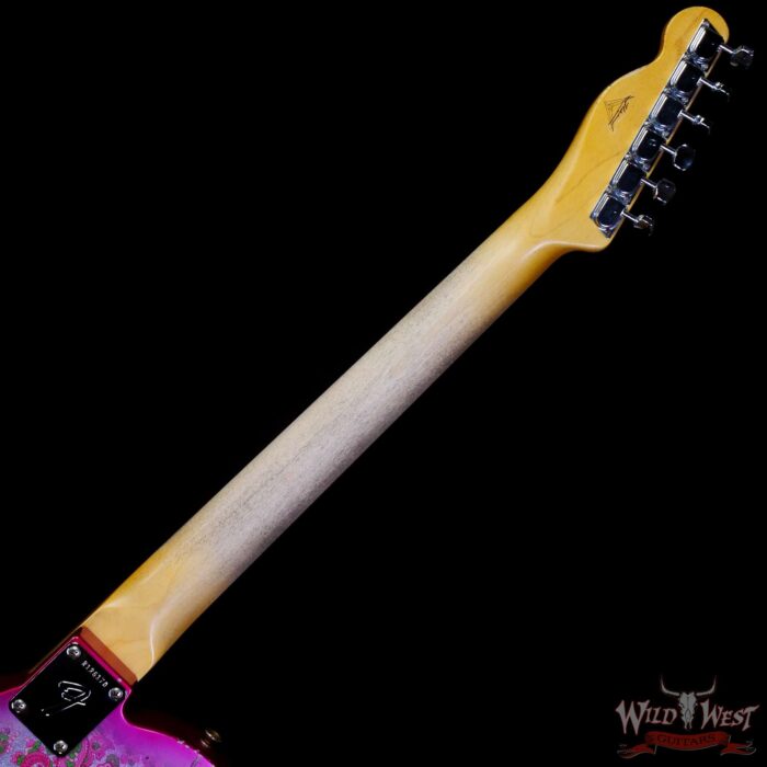 Fender Custom Shop Ron Thorn Masterbuilt 1968 Telecaster Maple Fingerboard Relic Pink Paisley - Image 5