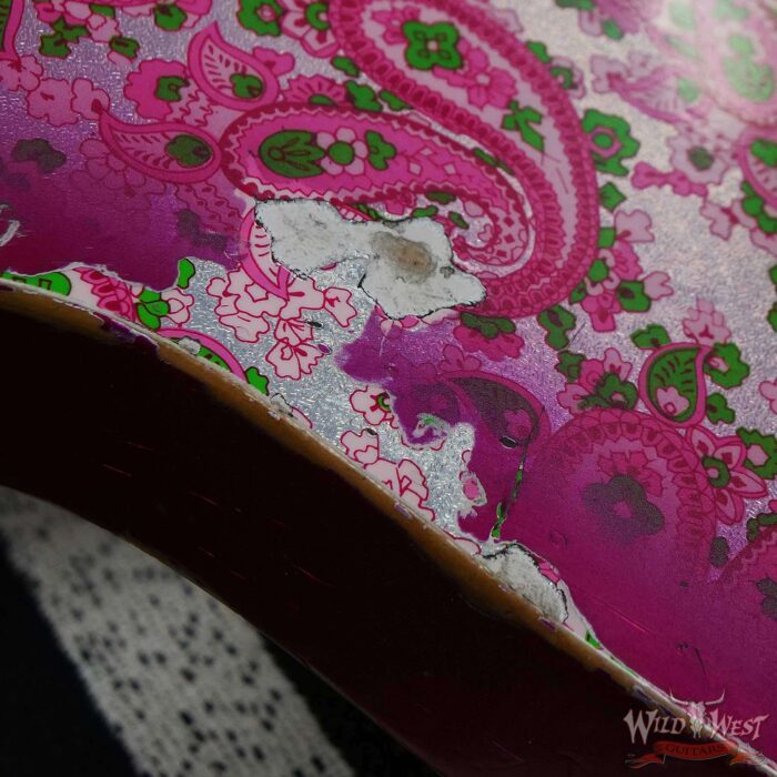 Fender Custom Shop Ron Thorn Masterbuilt 1968 Telecaster Maple Fingerboard Relic Pink Paisley - Image 13