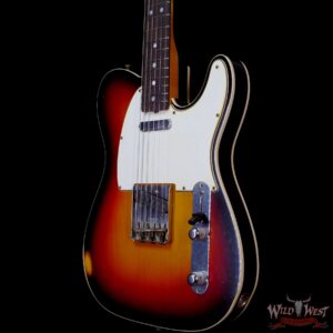 Fender Custom Shop Todd Krause Masterbuilt 1967 Telecaster Custom Josefina Hand-Wound Pickups Relic 3 Tone Sunburst - Image 2