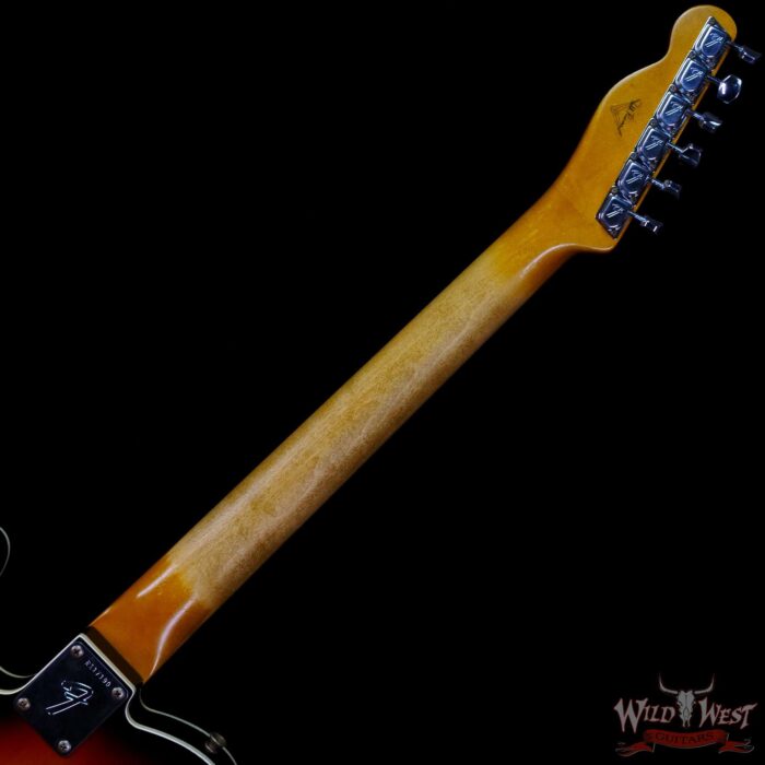 Fender Custom Shop Todd Krause Masterbuilt 1967 Telecaster Custom Josefina Hand-Wound Pickups Relic 3 Tone Sunburst - Image 5