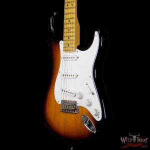 Fender Custom Shop Masterbuilt Todd Krause Clapton Stratocaster Journeyman Relic 2 Tone Sunburst - Image 2