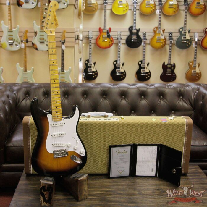 Fender Custom Shop Masterbuilt Todd Krause Clapton Stratocaster Journeyman Relic 2 Tone Sunburst - Image 6