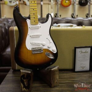 Fender Custom Shop Masterbuilt Todd Krause Clapton Stratocaster Journeyman Relic 2 Tone Sunburst - Image 8