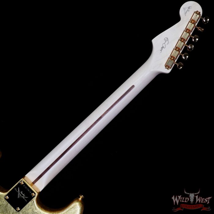 Fender Custom Shop Todd Krause Masterbuilt Eric Clapton Signature Stratocaster NOS Gold Leaf - Image 5