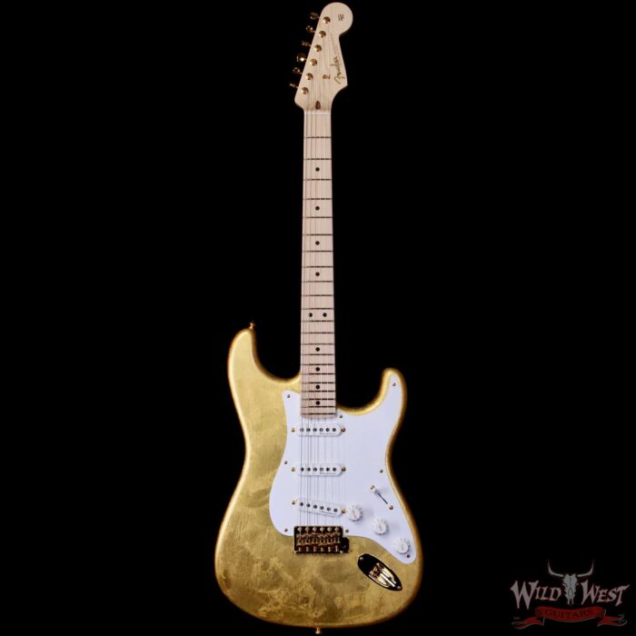 Fender Custom Shop Todd Krause Masterbuilt Eric Clapton Signature Stratocaster NOS Gold Leaf 7.80 LBS - Image 3