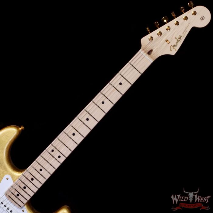 Fender Custom Shop Todd Krause Masterbuilt Eric Clapton Signature Stratocaster NOS Gold Leaf 7.80 LBS - Image 4
