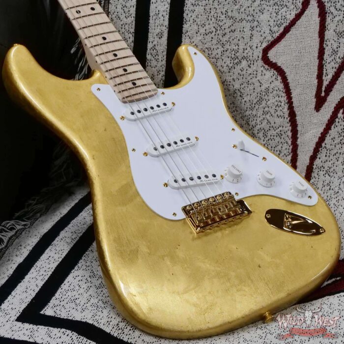 Fender Custom Shop Todd Krause Masterbuilt Eric Clapton Signature Stratocaster NOS Gold Leaf 7.80 LBS - Image 8