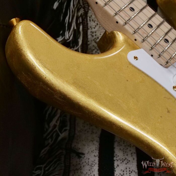 Fender Custom Shop Todd Krause Masterbuilt Eric Clapton Signature Stratocaster NOS Gold Leaf 7.80 LBS - Image 9