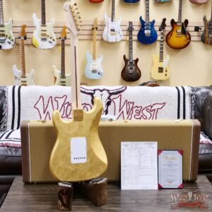Fender Custom Shop Todd Krause Masterbuilt Eric Clapton Signature Stratocaster NOS Gold Leaf 7.80 LBS - Image 10