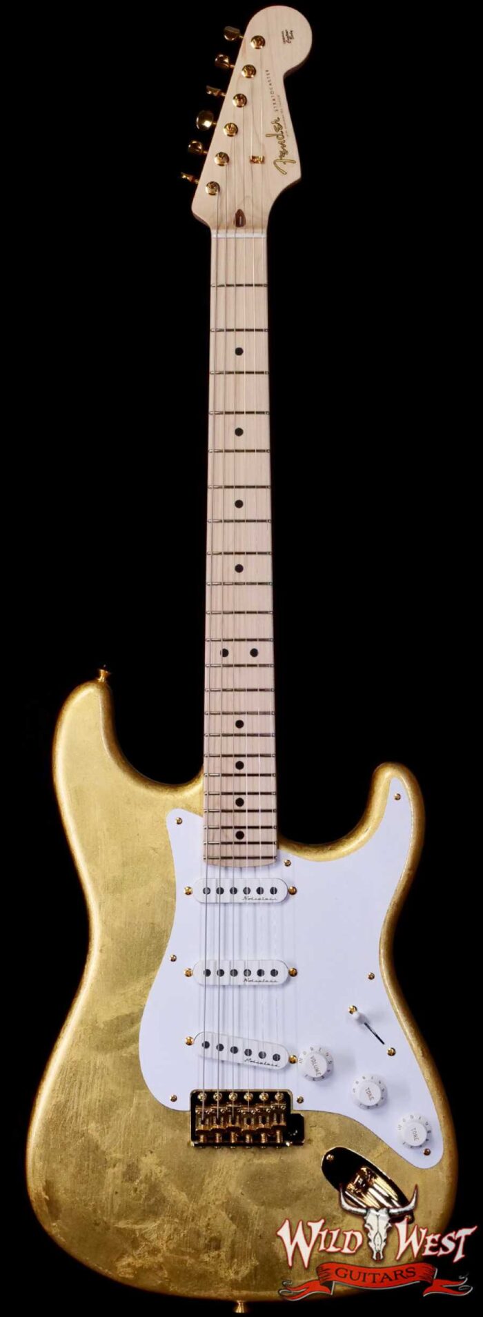 Fender Custom Shop Todd Krause Masterbuilt Eric Clapton Signature Stratocaster NOS Gold Leaf 7.80 LBS - Image 1