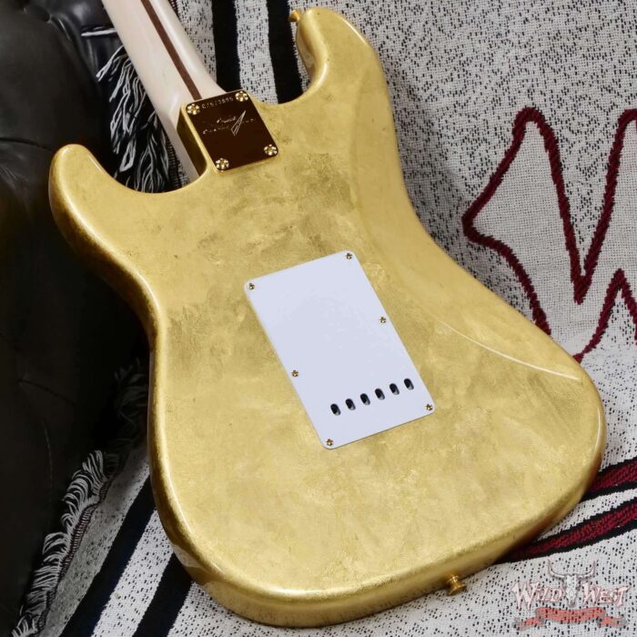 Fender Custom Shop Todd Krause Masterbuilt Eric Clapton Signature Stratocaster NOS Gold Leaf 7.80 LBS - Image 12