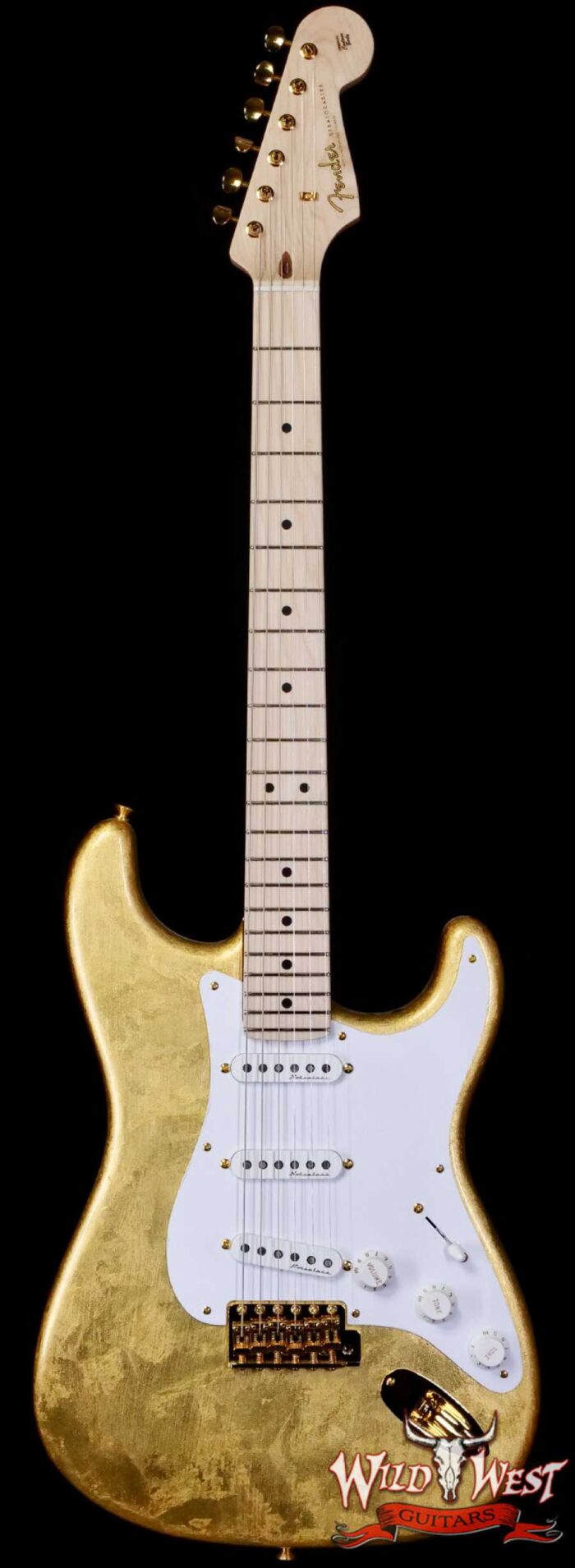 Fender Custom Shop Todd Krause Masterbuilt Eric Clapton Signature Stratocaster NOS Gold Leaf 7.80 LBS - Image 1