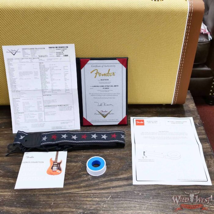 Fender Custom Shop Limited Edition Todd Krause Masterbuilt Michael Landau “COMA” Stratocaster Relic 7.40 LBS - Image 13