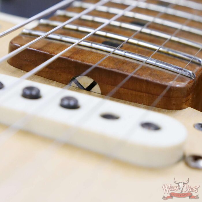 Fender Custom Shop Vincent Van Trigt Masterbuilt 60’s Roasted Stratocaster Journeyman Relic Olympic White - Image 9