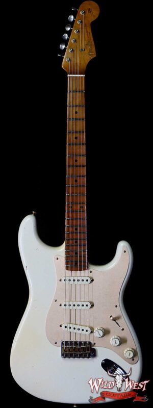 Fender Custom Shop Vincent Van Trigt Masterbuilt 60’s Roasted Stratocaster Journeyman Relic Olympic White