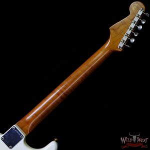 Fender Custom Shop Vincent Van Trigt Masterbuilt 60’s Roasted Stratocaster Journeyman Relic Olympic White - Image 5