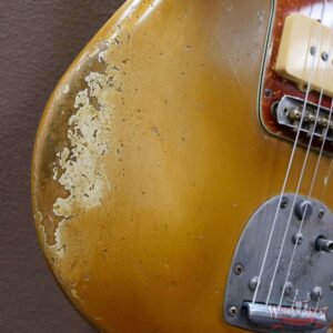 Fender Custom Shop Vincent Van Trigt Masterbuilt 1962 Jazzmaster Ultra Relic Lollar Pickups Aged Olympic White - Image 9
