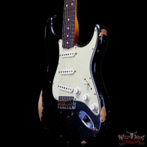 Fender Custom Shop Vincent Van Trigt Masterbuilt 1963 Stratocaster Relic Black Sparkle - Image 2