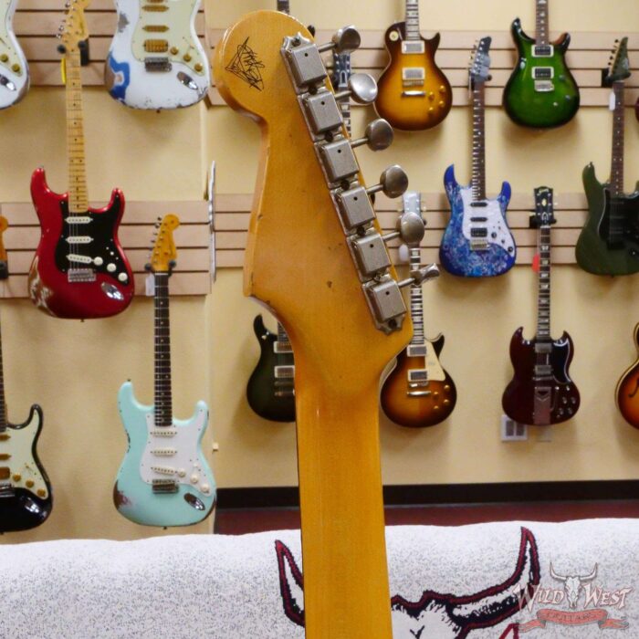 Fender Custom Shop Vincent Van Trigt Masterbuilt 1963 Stratocaster Relic Black Sparkle - Image 10