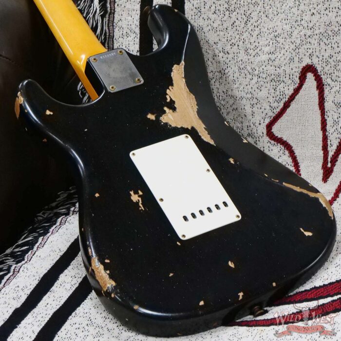 Fender Custom Shop Vincent Van Trigt Masterbuilt 1963 Stratocaster Relic Black Sparkle - Image 11