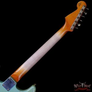 Fender Custom Shop Vincent Van Trigt Masterbuilt 1963 Stratocaster Relic Aged Daphne Blue 7.65 LBS - Image 5