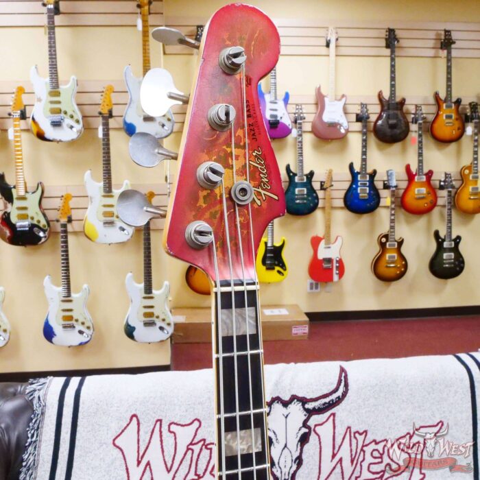 Fender Custom Shop Vincent Van Tright Masterbuilt 60’s Jazz Bass J-Bass Josefina Hand-Wound Pickups Relic Pink Paisley - Image 7