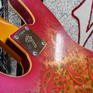 Fender Custom Shop Vincent Van Tright Masterbuilt 60’s Jazz Bass J-Bass Josefina Hand-Wound Pickups Relic Pink Paisley - Image 13