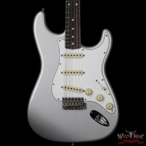 Fender Custom Shop Masterbuilt Yuriy Shishkov 1961 Stratocaster Journeyman Relic Brazilian Rosewood Board Inca Silver - Image 3