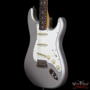 Fender Custom Shop Masterbuilt Yuriy Shishkov 1961 Stratocaster Journeyman Relic Brazilian Rosewood Board Inca Silver - Image 2