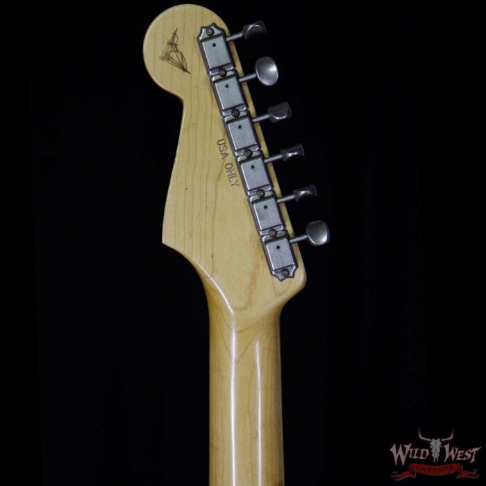 Fender Custom Shop Masterbuilt Yuriy Shishkov 1961 Stratocaster Journeyman Relic Brazilian Rosewood Board Inca Silver - Image 9