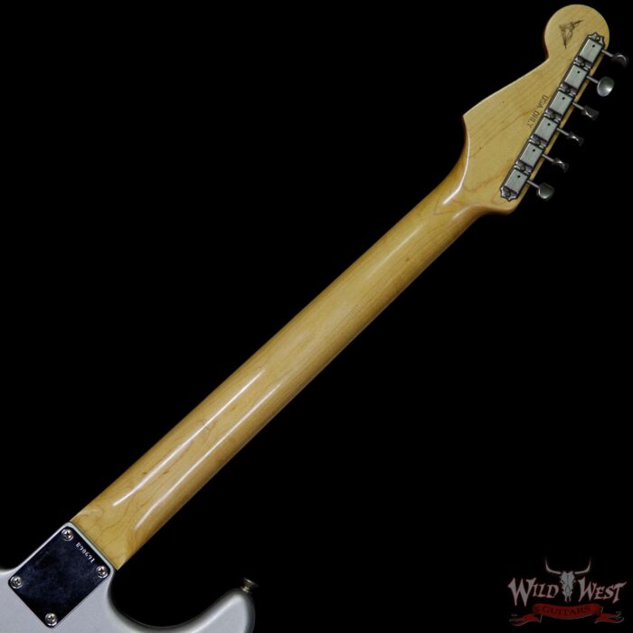 Fender Custom Shop Masterbuilt Yuriy Shishkov 1961 Stratocaster Journeyman Relic Brazilian Rosewood Board Inca Silver - Image 10