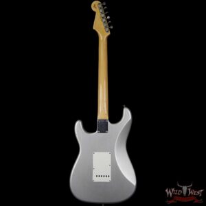 Fender Custom Shop Masterbuilt Yuriy 1961 Stratocaster Brazilian Rosewood Journeyman Inca Silver - Image 6