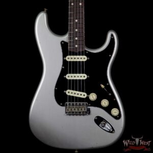 Fender Custom Shop Masterbuilt Yuriy 1961 Stratocaster Brazilian Rosewood Journeyman Inca Silver - Image 3