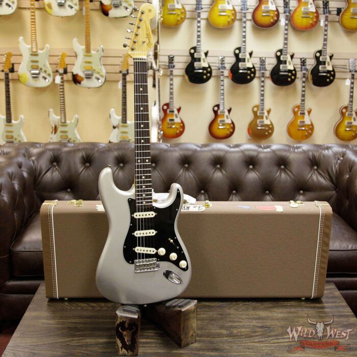 Fender Custom Shop Masterbuilt Yuriy 1961 Stratocaster Brazilian Rosewood Journeyman Inca Silver - Image 13