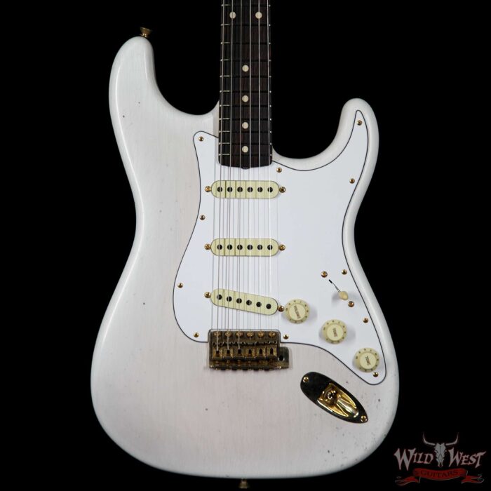 Fender Custom Shop Masterbuilt Yuriy Shishkov 1961 Stratocaster Brazilian Rosewood Journeyman MKB - Image 3