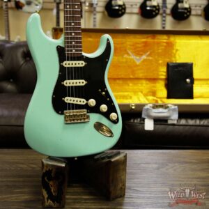 Fender Custom Shop Masterbuilt Yuriy Shishkov 1962 Stratocaster Brazilian Rosewood Journeyman Surf Green - Image 13