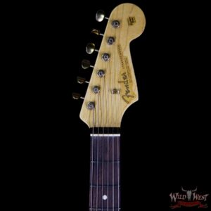 Fender Custom Shop Masterbuilt Yuriy Shishkov 1962 Stratocaster Brazilian Rosewood Journeyman Surf Green - Image 8