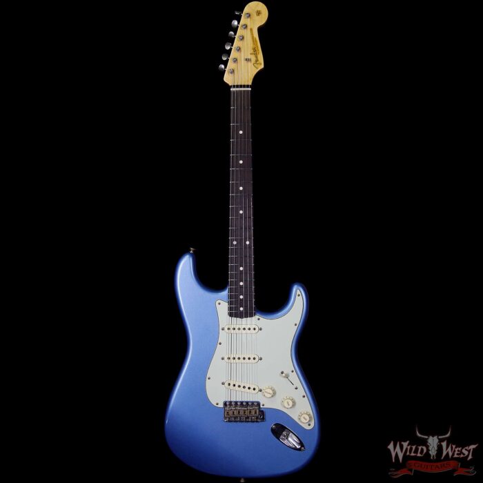 Fender Custom Shop Masterbuilt Yuriy 62 Stratocaster Brazilian Rosewood Journeyman Lake Placid Blue - Image 5