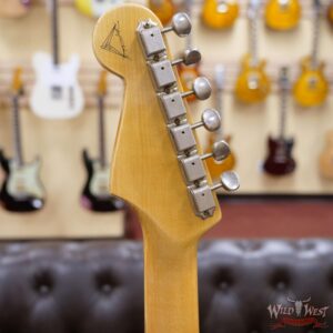 Fender Custom Shop Yuriy Shishkov Masterbuilt 1963 Stratocaster Journeyman Relic AAA Rosewood Fingerboard Aged Arctic White - Image 13