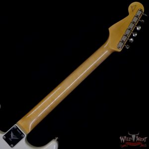 Fender Custom Shop Yuriy Shishkov Masterbuilt 1963 Stratocaster Journeyman Relic AAA Rosewood Fingerboard Aged Arctic White - Image 5