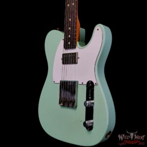 Fender Custom Shop Yuriy Shishkov Masterbuilt 1963 Telecaster HS Josefina Hand-Wound Pickup Journeyman Relic Surf Green - Image 2