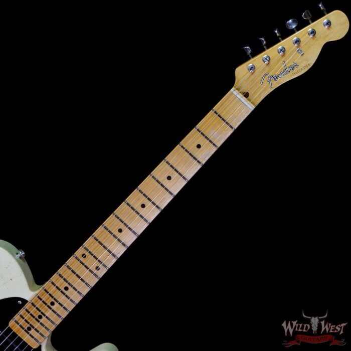 Fender Custom Shop Yuriy Shishkov Masterbuilt 50’s Telecaster Josefina Hand-Wound Pickups Closet Classic Vintage White - Image 4