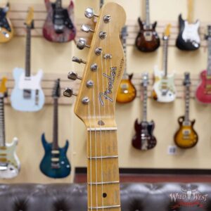 Fender Custom Shop Yuriy Shishkov Masterbuilt 50’s Telecaster Josefina Hand-Wound Pickups Closet Classic Vintage White - Image 7